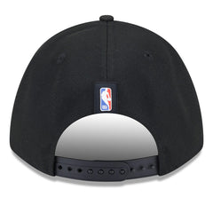 Miami Heat 2025 NBA Draft M-Crown A-Frame 9FORTY Adjustable Hat Black - NBA