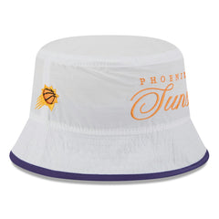 Phoenix Suns 2025 NBA Draft Nylon Bucket Hat White/Purple - NBA