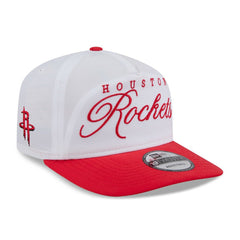 Houston Rockets 2025 NBA Draft On-Stage Nylon 19TWENTY Adjustable Hat White/Red - NBA