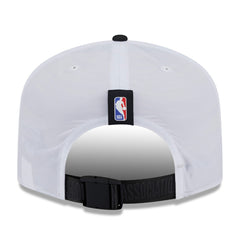 Miami Heat 2025 NBA Draft On-Stage Nylon 19TWENTY Adjustable Hat White/Black - NBA