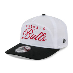 Chicago Bulls 2025 NBA Draft On-Stage Nylon 19TWENTY Adjustable Hat White/Black - NBA