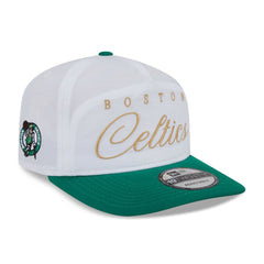 Boston Celtics 2025 NBA Draft On-Stage Nylon 19TWENTY Adjustable Hat White/Kelly Green - NBA