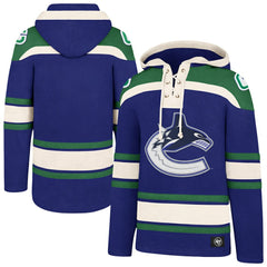 Vancouver Canucks '47 Superior Lacer Hoodie - Royal - NHL