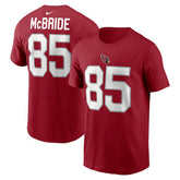 Trey McBride Arizona Cardinals Name & Number T-Shirt Cardinal | Nike for Sale