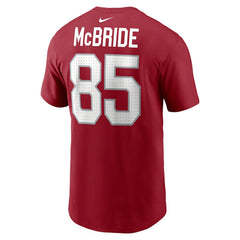 Trey McBride Arizona Cardinals Name & Number T-Shirt Cardinal | Nike for Sale