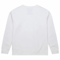 Pittsburgh Steelers x Bud Light The Crest Pullover Sweatshirt White | Mitchell & Ness