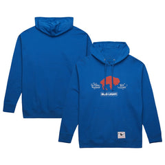 Buffalo Bills NFL x Bud Light Vintage Pullover Hoodie Royal | Mitchell & Ness