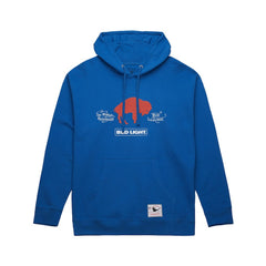 Buffalo Bills NFL x Bud Light Vintage Pullover Hoodie Royal | Mitchell & Ness