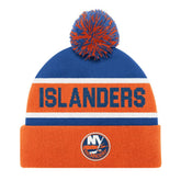 New York Islanders Starter Cuffed Knit Hat with Pom - Orange - NHL