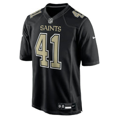 Alvin Kamara New Orleans Saints Fashion Game Jersey Carbon Black | Nike for Sale