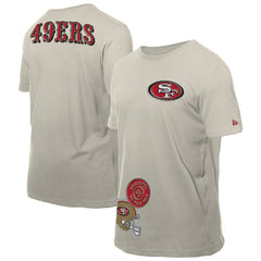 San Francisco 49ers New Era Multi Patch T-Shirt Light Beige | NFL