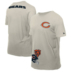 Chicago Bears New Era Multi Patch T-Shirt Light Beige | NFL