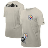 Pittsburgh Steelers New Era Multi Patch T-Shirt Light Beige | NFL