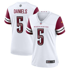 Jayden Daniels Washington Commanders Women's Game Jersey White | Nike for Sale