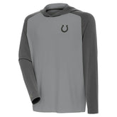 Indianapolis Colts Antigua Tonal Intrepid Pullover Hoodie - Gray | NFL