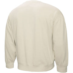 Cleveland Browns Women's Shooting Stars Pullover Sweatshirt Cream | Mitchell & Ness