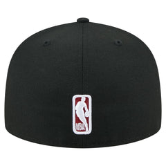 Miami Heat State Stitch 59FIFTY Fitted Hat Black - NBA
