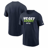 Seattle Seahawks Hometown T-Shirt College Navy | Nike for Sale