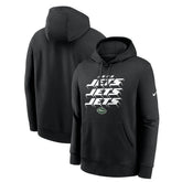 New York Jets Hometown Fleece Pullover Hoodie Black | Nike for Sale
