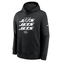 New York Jets Hometown Fleece Pullover Hoodie Black | Nike for Sale