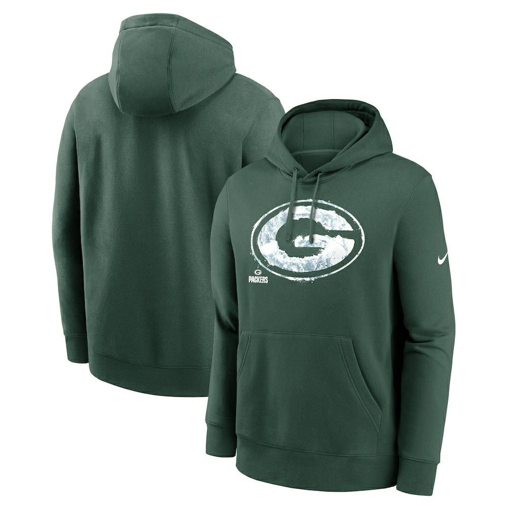 Green Bay Packers Hometown Fleece Pullover Hoodie Green | Nike for Sale