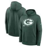 Green Bay Packers Hometown Fleece Pullover Hoodie Green | Nike for Sale