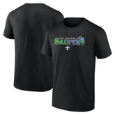 New Orleans Saints Hometown Rushing Yards T-Shirt Black | Fanatics