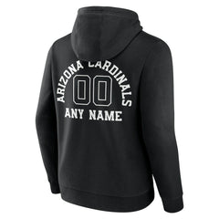 Arizona Cardinals Personalized Name & Number Pullover Hoodie Black | NFL