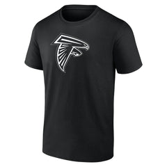 Atlanta Falcons Personalized Name & Number Monochrome T-Shirt Black | NFL