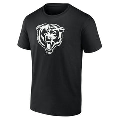 Chicago Bears Personalized Name & Number Monochrome T-Shirt Black | NFL