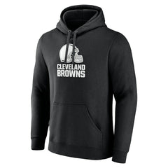 Cleveland Browns Personalized Name & Number Pullover Hoodie Black | NFL