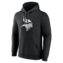Minnesota Vikings Personalized Name & Number Pullover Hoodie Black | NFL
