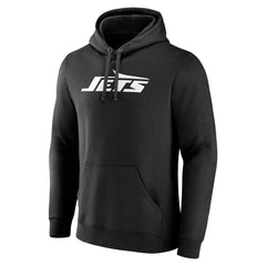 New York Jets Personalized Name & Number Pullover Hoodie Black | NFL
