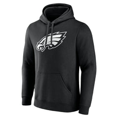 Philadelphia Eagles Personalized Name & Number Pullover Hoodie Black | NFL