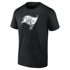 Tampa Bay Buccaneers Personalized Name & Number Monochrome T-Shirt Black | NFL