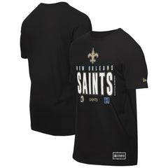 New Orleans Saints New Era 2025 NFL Training Camp T-Shirt Black | NFL