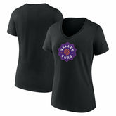 Valley Suns Women's Primary Logo V-Neck T-Shirt Black - NBA