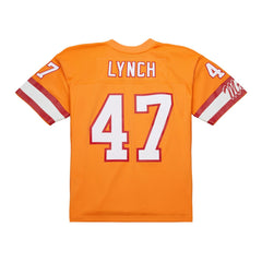 John Lynch Tampa Bay Buccaneers 1993 Legacy Replica Jersey Orange | Mitchell & Ness