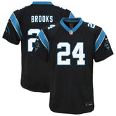 Jonathon Brooks Carolina Panthers Youth Game Jersey Black | Nike for Sale