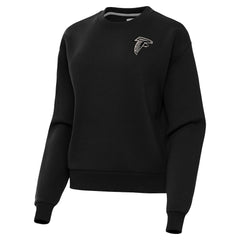 Atlanta Falcons Antigua Women's Victory Pullover Sweatshirt Black | NFL