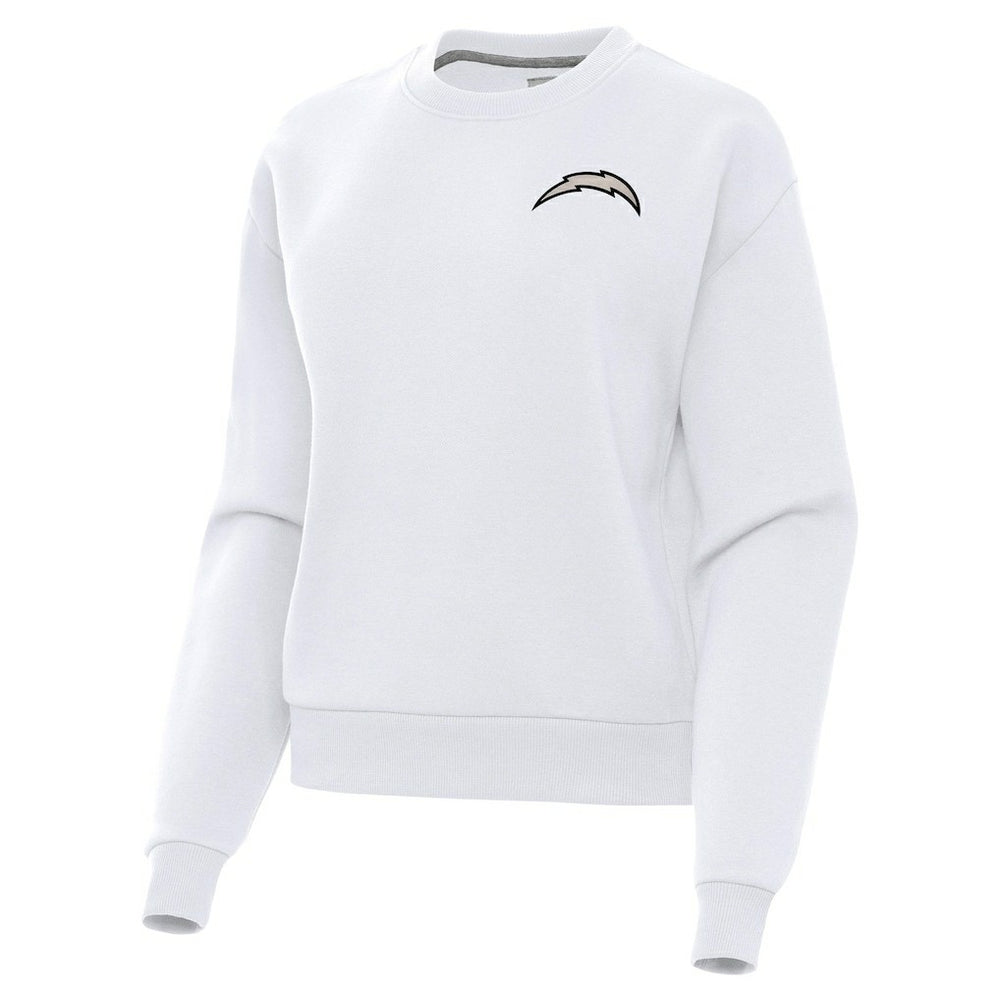 Los Angeles Chargers Antigua Women's Victory Pullover Sweatshirt White | NFL