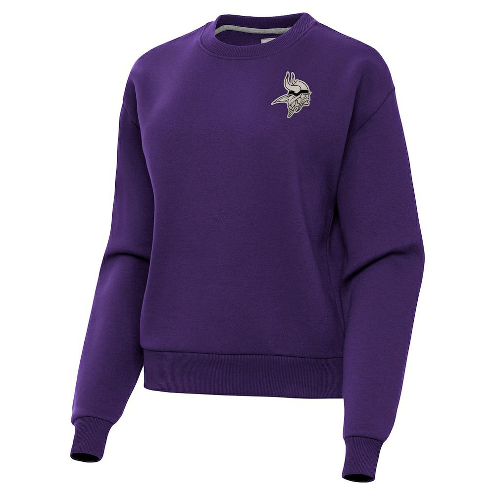 Minnesota Vikings Antigua Women's Victory Pullover Sweatshirt Purple | NFL
