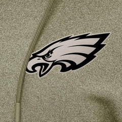Philadelphia Eagles Antigua Women's Justice Pullover Hoodie Olive | NFL