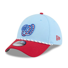 Washington Nationals New Era 2025 Fourth of July 39THIRTY Flex Hat - MLB