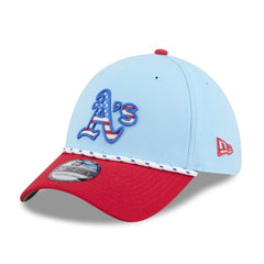 Athletics New Era 2025 Fourth of July 39THIRTY Flex Hat - MLB