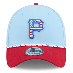 Pittsburgh Pirates New Era 2025 Fourth of July 39THIRTY Flex Hat - MLB