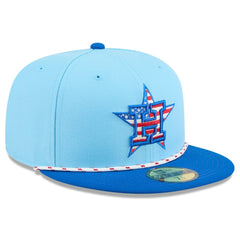 Houston Astros New Era 2025 Fourth of July 59FIFTY Fitted Hat - MLB