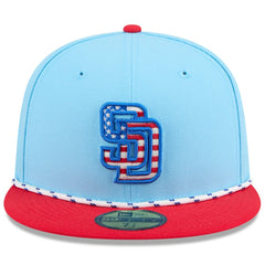 San Diego Padres New Era 2025 Fourth of July 59FIFTY Fitted Hat - MLB