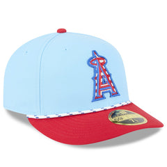 Los Angeles Angels New Era 2025 Fourth of July Low Profile 59FIFTY Fitted Hat - MLB