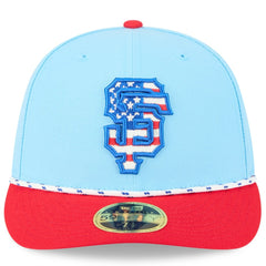 San Francisco Giants New Era 2025 Fourth of July Low Profile 59FIFTY Fitted Hat - MLB